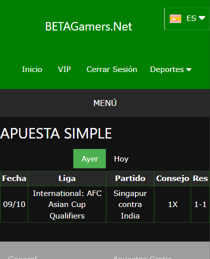 boletas de apuestas ganadoras